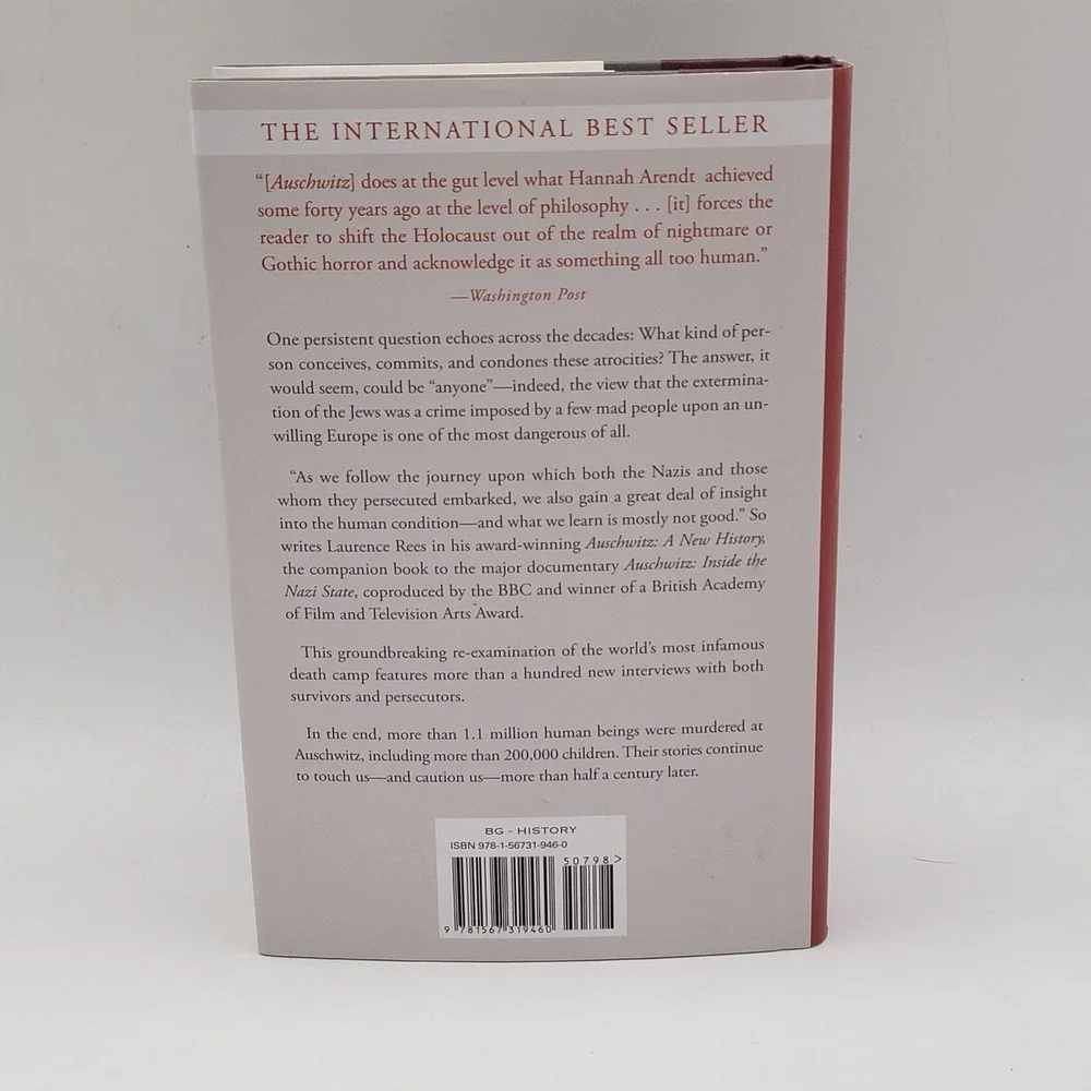 Laurence Rees Auschwitz: A New History Hardcover MJF Books‎ WWII Holocaust